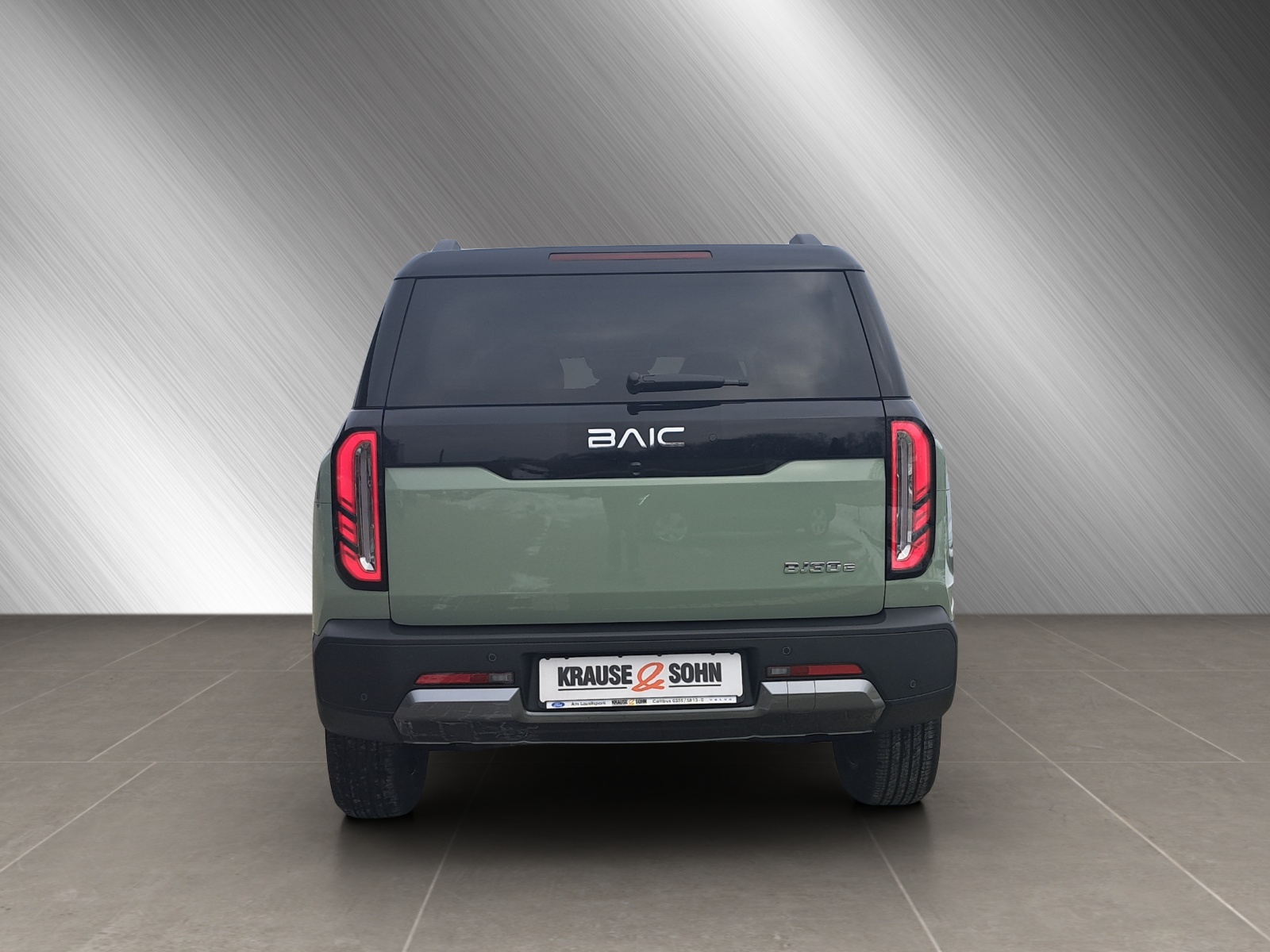 BAIC BJ30 4WD HEV Heckansicht